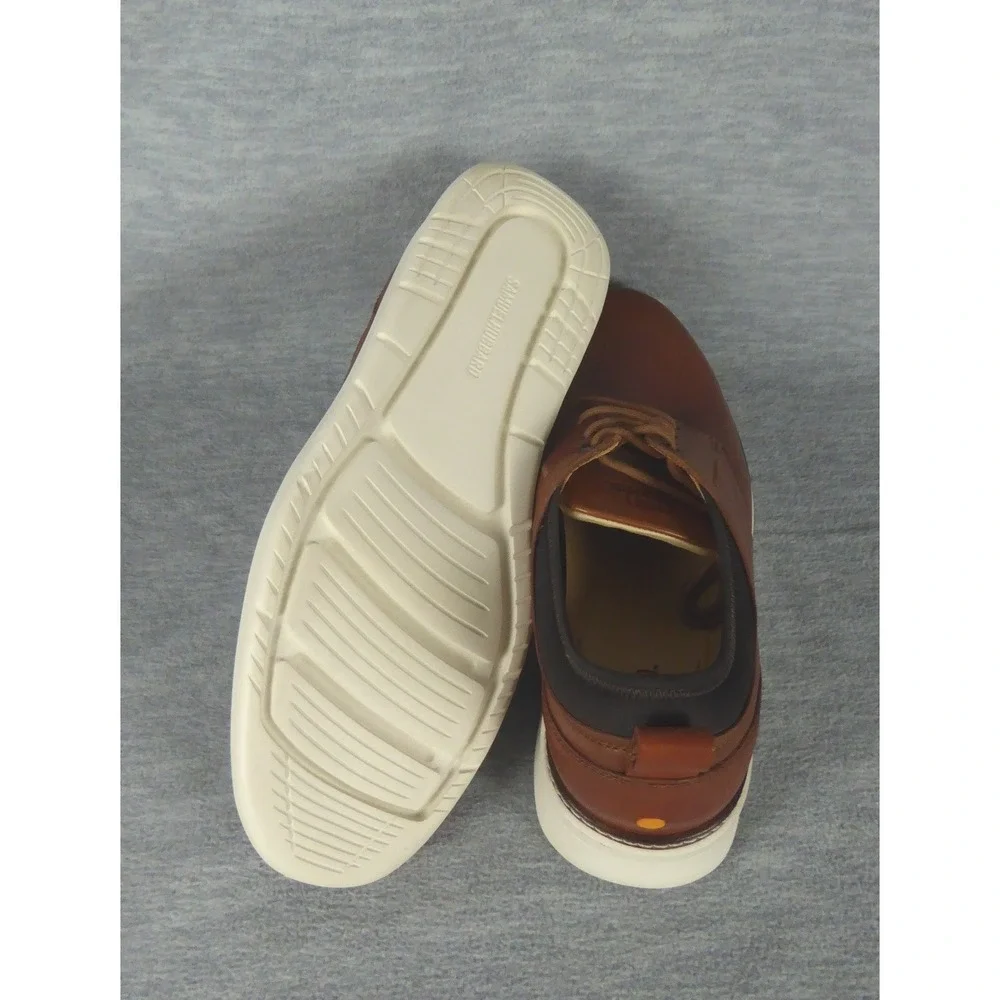 Samuel Hubbard Rafael Lace Up Tan Leather Mens Shoes M2165-083 8.5 Wide